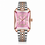 Dourado com Mostrador Rosa