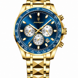 Todo Dourado com Mostrador Azul