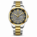 Dourado com Mostrador Cinza