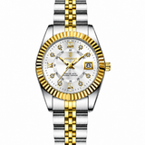 Dourado com Mostrador Branco